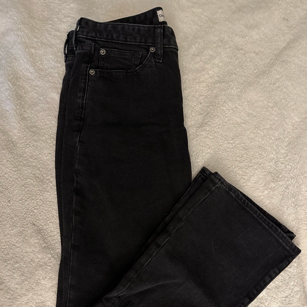 Black Bootcut Jeans